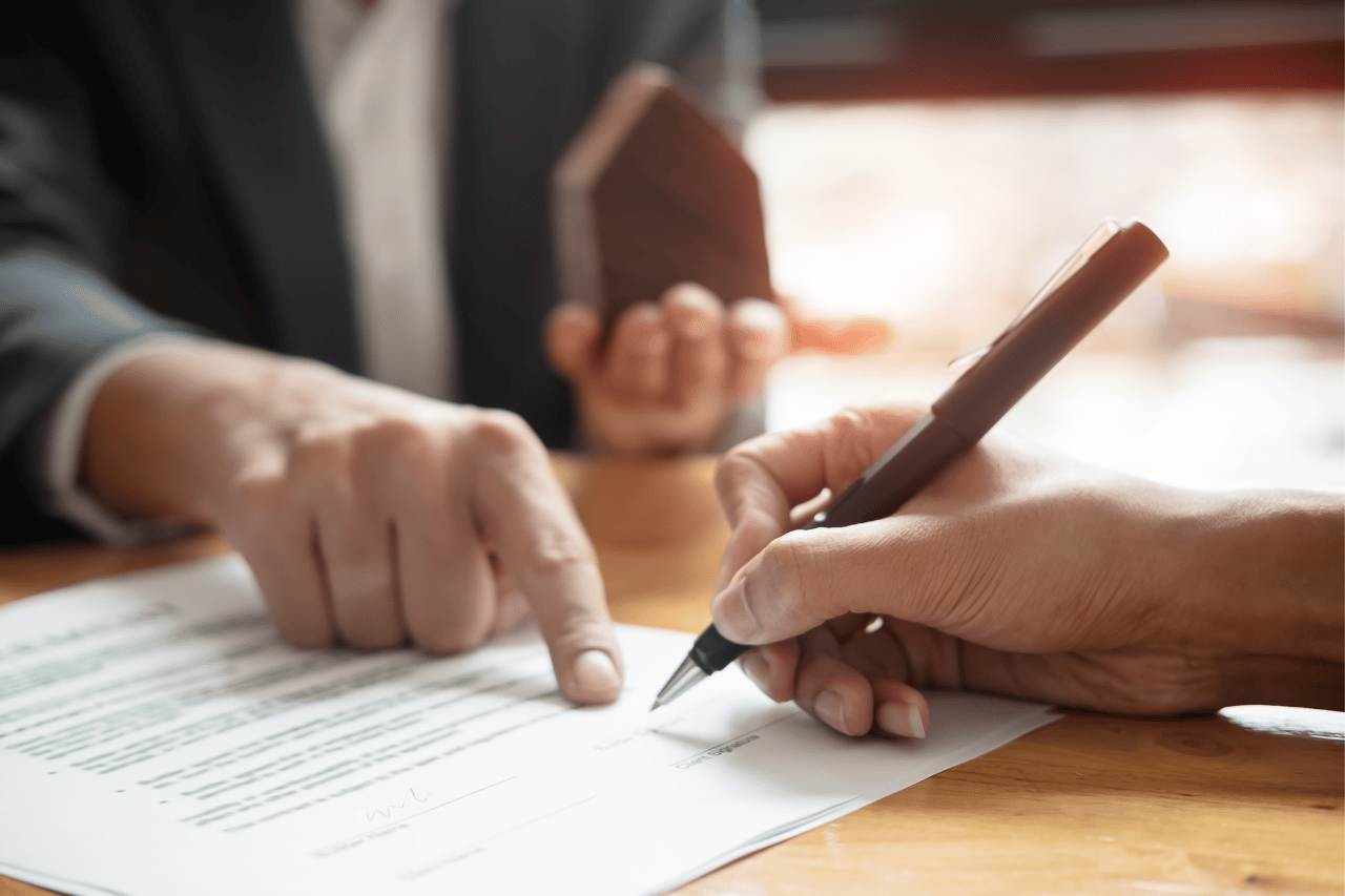 signature de contrat